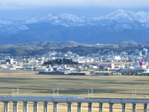 加賀平野の風景