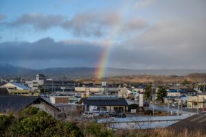 志賀町の町並み
